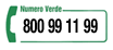 numero verde 800 99 11 99